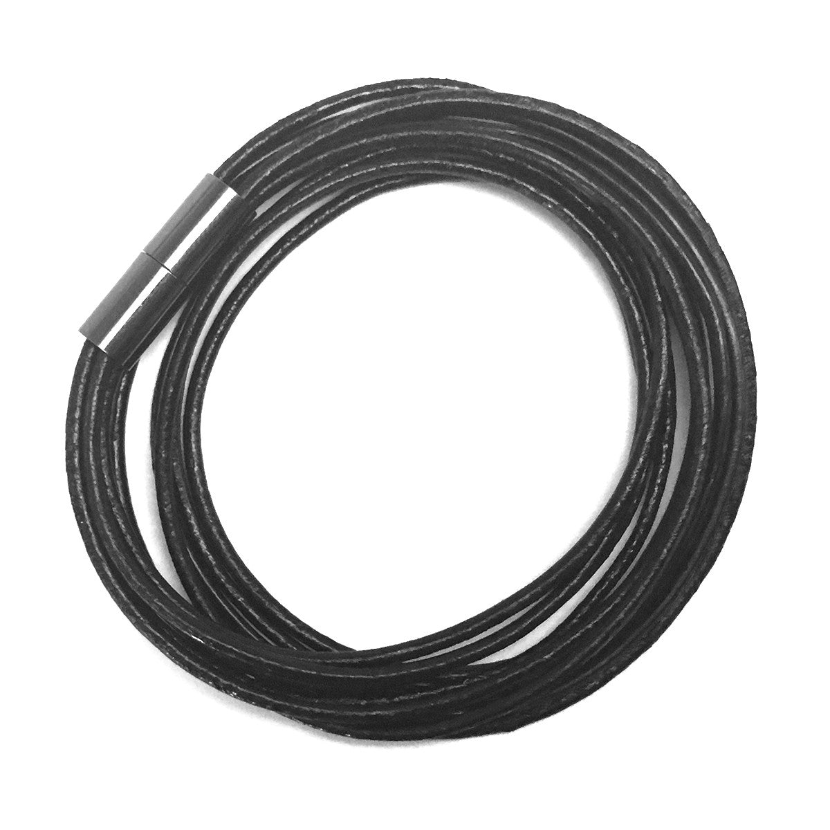 Lost Art Canada - black steel jewellery kryll bracelet top view
