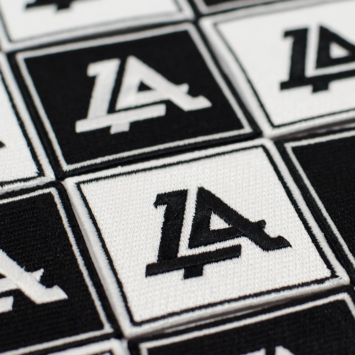 Lost Art Canada - black and white logo patches