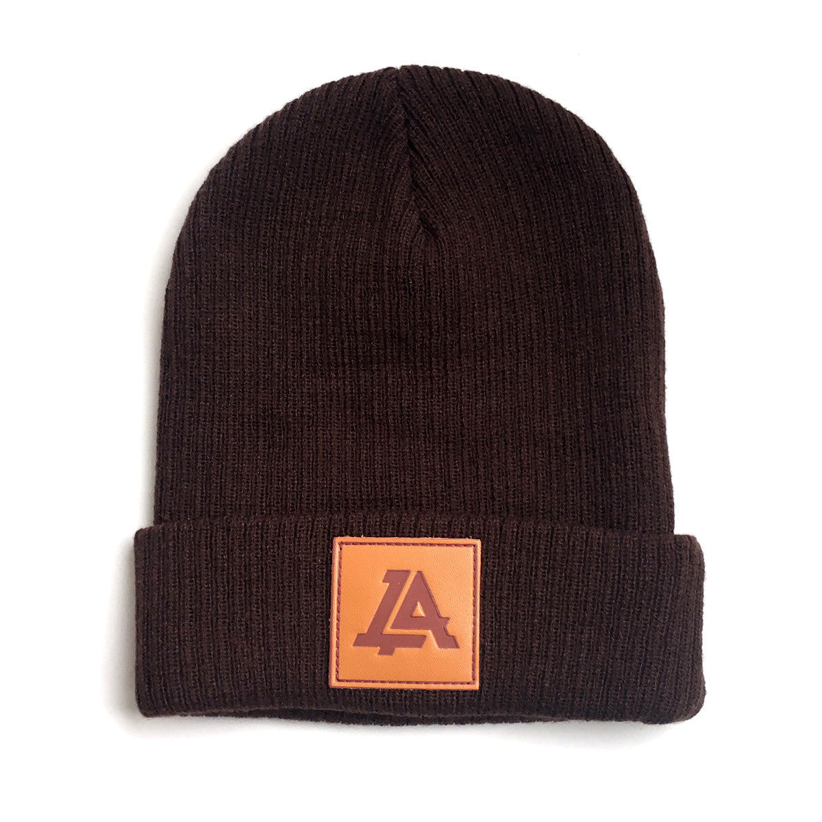 Lost Art Canada - brown sidekick winter toque front view