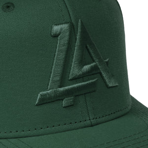 Lost Art Canada - forest outfielder baseball snapback hat close up