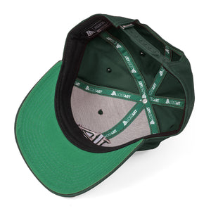 Lost Art Canada - forest outfielder baseball snapback hat inside view