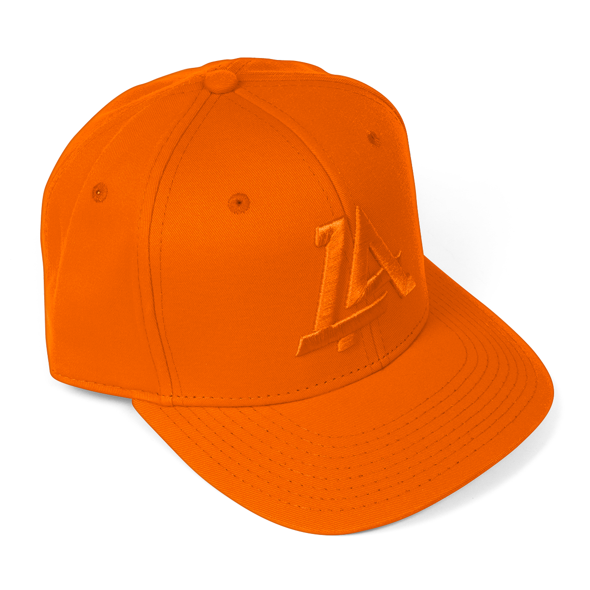 Lost Art Canada - orange outfielder baseball snapback hat front view