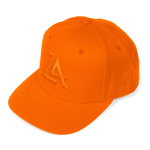 Lost Art Canada - orange outfielder baseball snapback hat side view