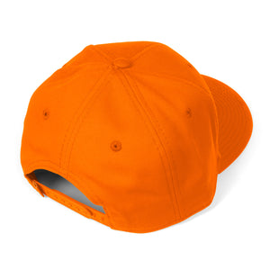 Lost Art Canada - orange outfielder baseball snapback hat back view
