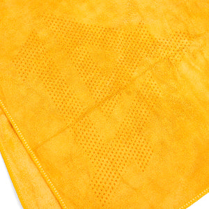 Lost Art Canada - yellow rink rag hand towel graphic view