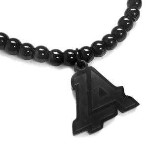 Lost Art Canada - black steel jewellery krait bracelet charm