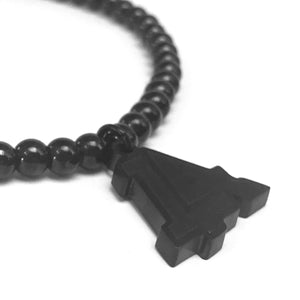 Lost Art Canada - black steel jewellery krait bracelet
