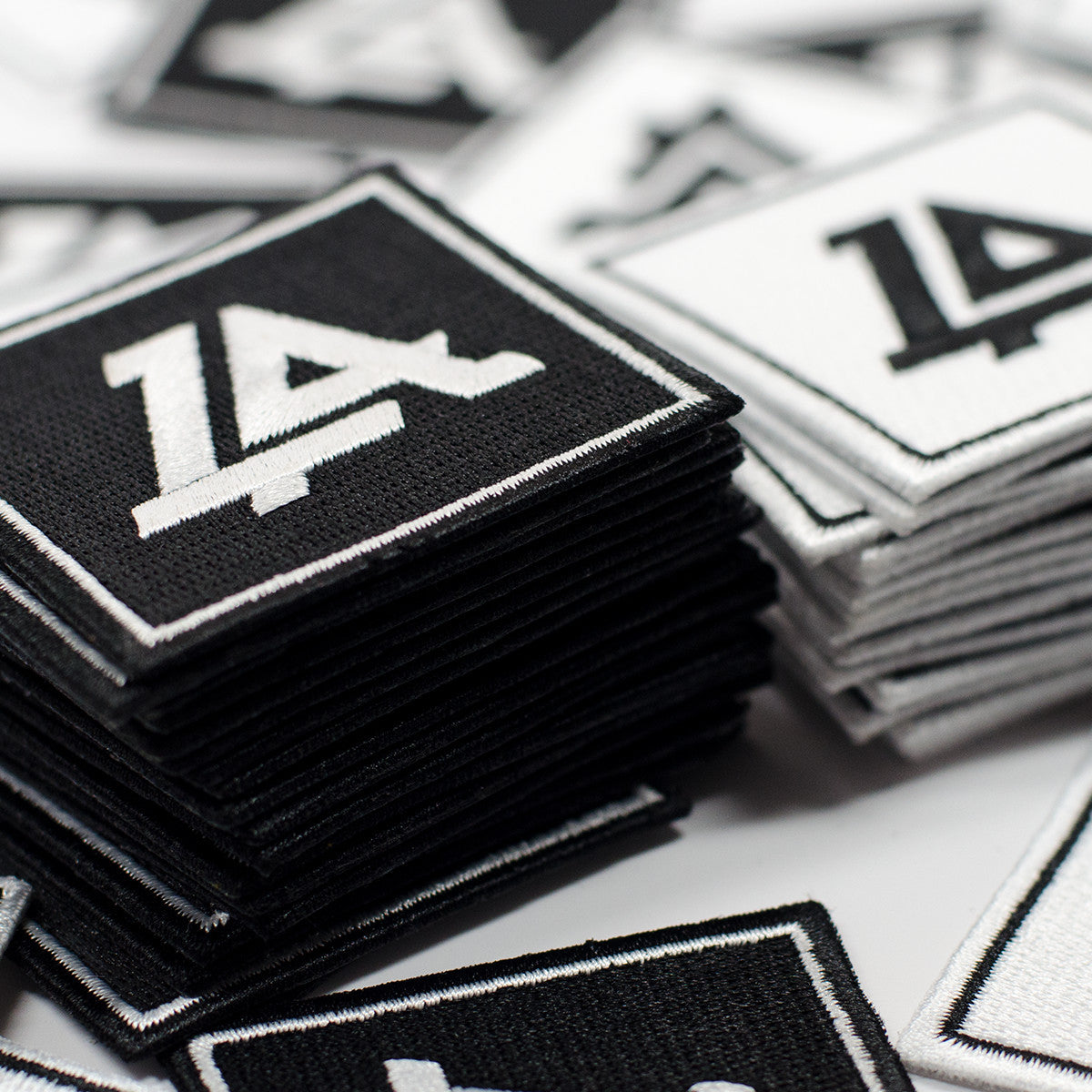 Lost Art Canada - black and white logo patches