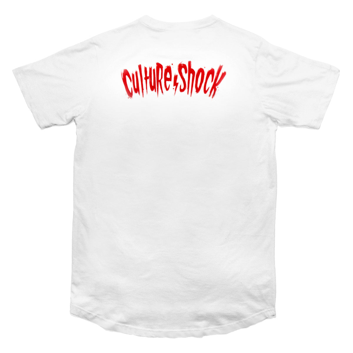 Culture Shock Canada - white The Odd Fellows hip-hop tee back view