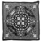 Lost Art Canada - custom black bandana front view