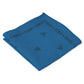 Lost Art Canada - blue coloured bandana folded view