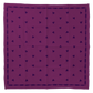 Lost Art Canada - purple coloured bandana top view