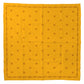 Lost Art Canada - yellow coloured bandana top view