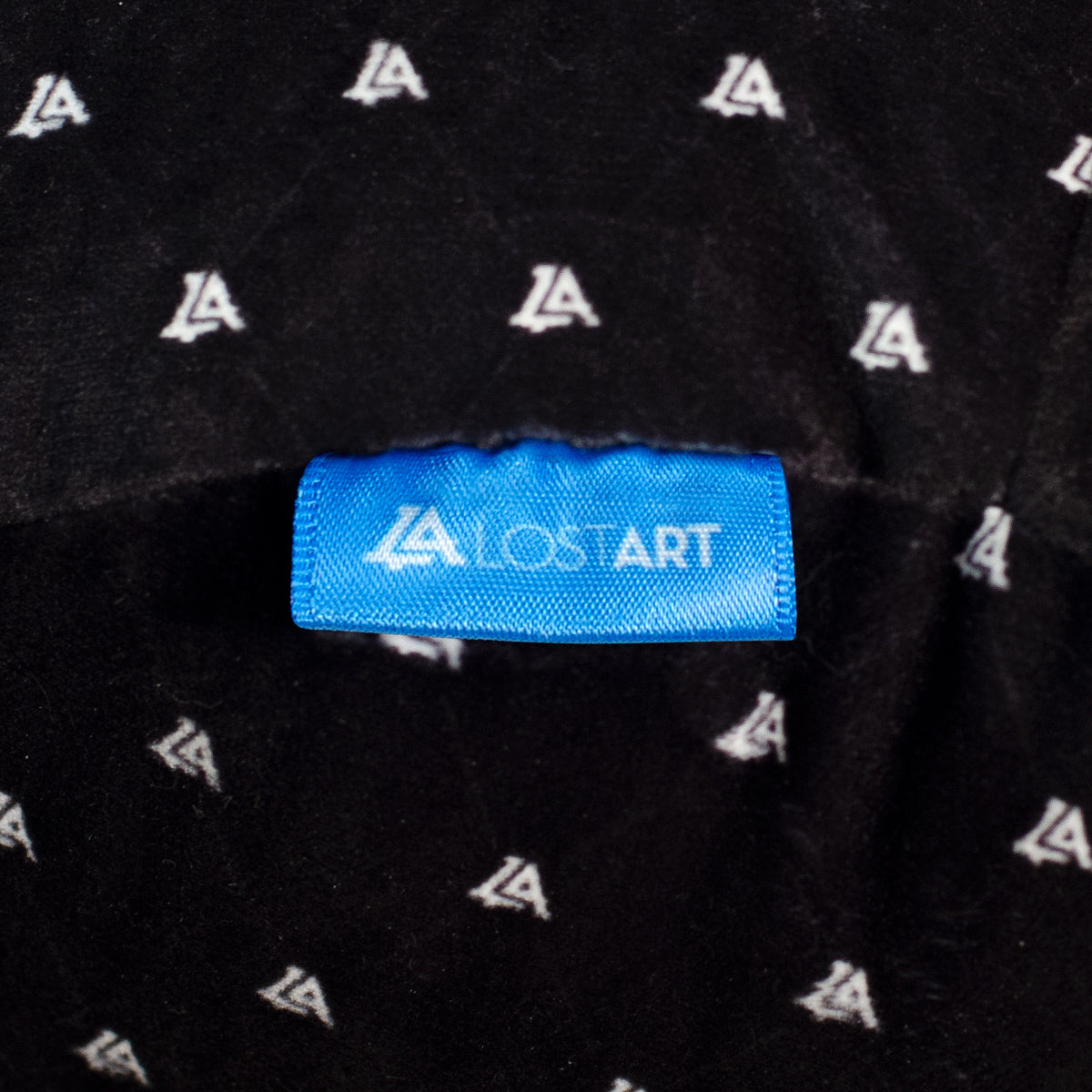 Lost Art Canada - black white patterned teddy bear tag view
