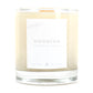 Lost Art Canada - white coffee scented candle front view