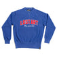 Lost Art Canada - blue lost art class crewneck sweatshirt front view