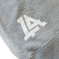 Lost Art Canada - grey icon womens hoodie sweatshirt back logo view