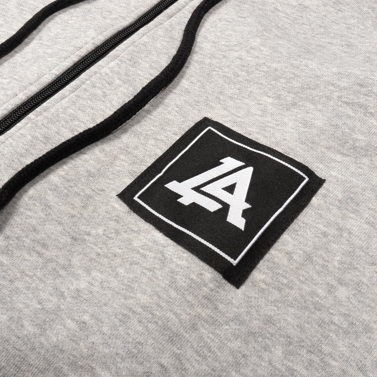 Lost Art Canada - grey leisure suit sweatsuit sweatshirt chest view