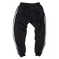 Lost Art Canada - black leisure suit sweatsuit sweatpants back view