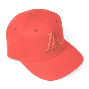 Lost Art Canada - coral outfielder baseball snapback hat front view