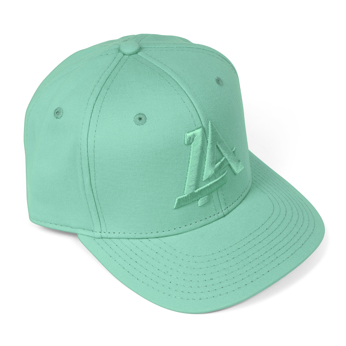 Lost Art Canada - mint outfielder baseball snapback hat front view