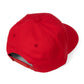 Lost Art Canada - red outfielder baseball snapback hat back view