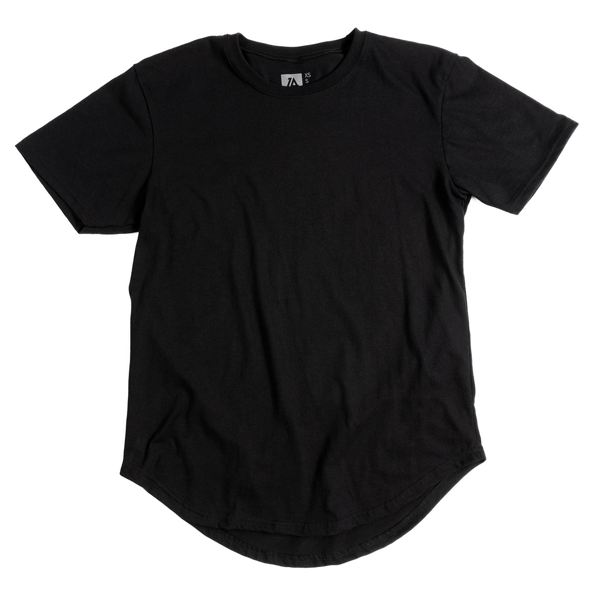Lost Art Canada - black tagless basic tee front view