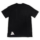 Lost Art Canada - white on black lost art icon logo tee back view