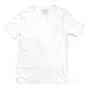 Lost Art Canada - white on white ghost logo tee back view
