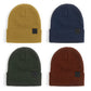 Lost Art Canada - earthy yellow blue red green wool winter toques