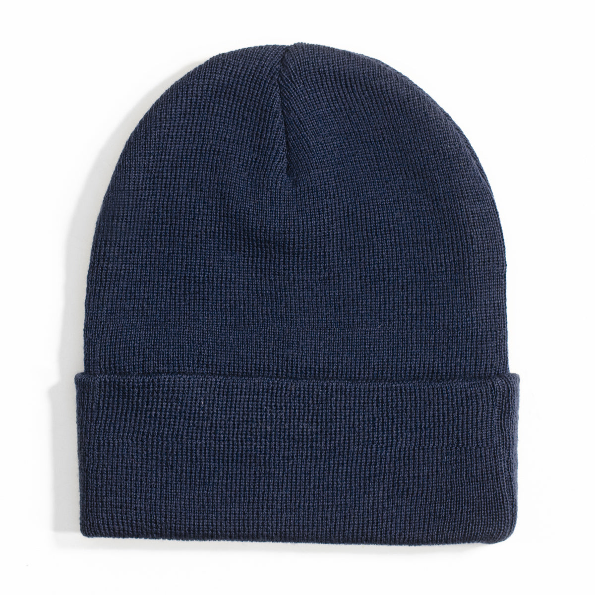Lost Art Canada - blue wool winter toque back view