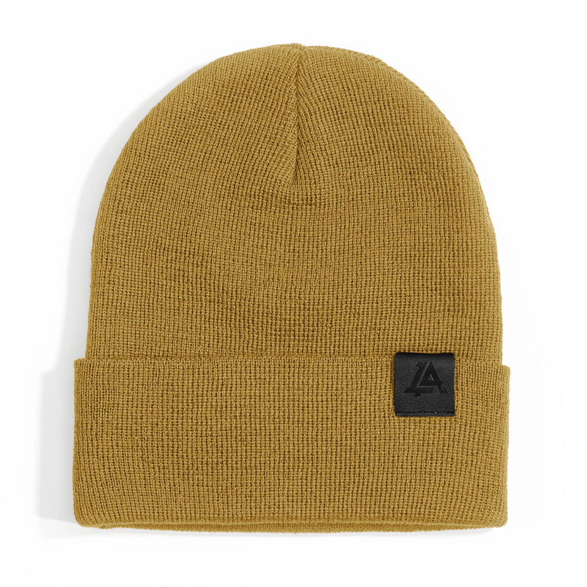 Lost Art Canada - yellow wool winter toque front view