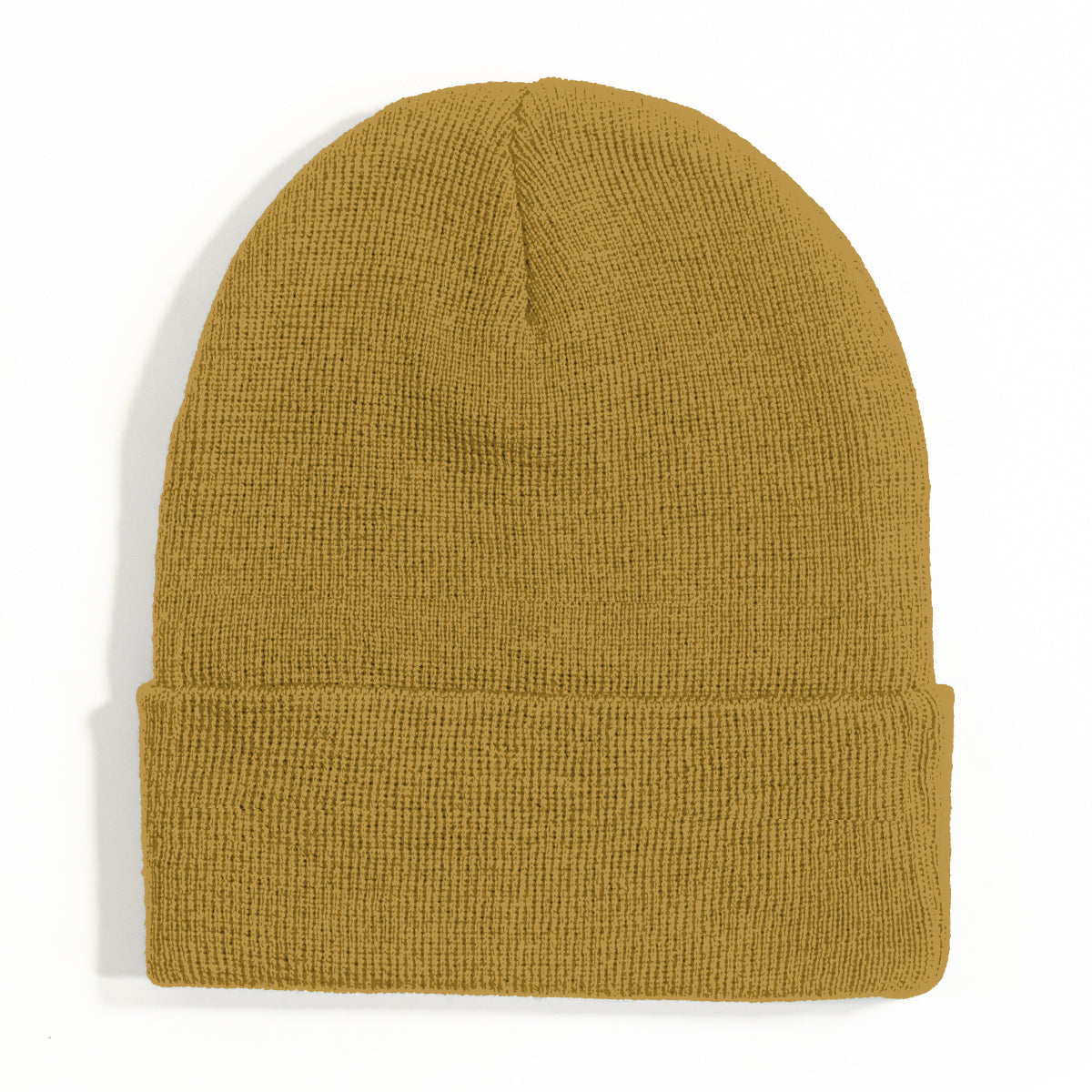 Lost Art Canada - yellow wool winter toque back view