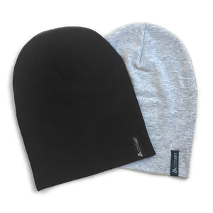 Lost Art Canada - black and grey toddler winter toques